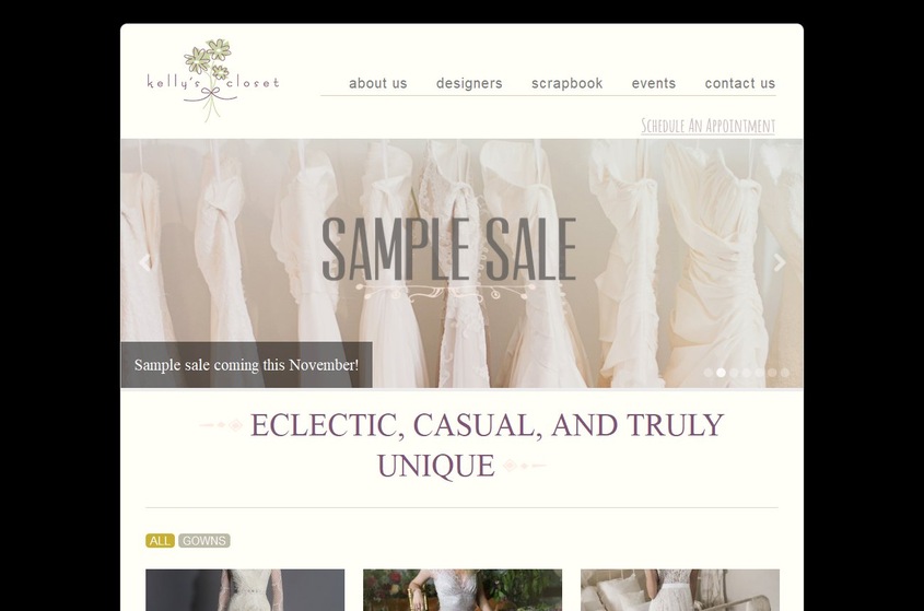 Kelly's Closet wedding vendor photo