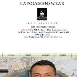 Photo of Napoly Mens Wear, a wedding tuxedos and suits in Atlanta