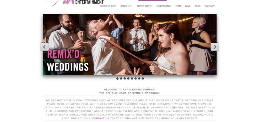 Amp'd Entertainment wedding vendor photo