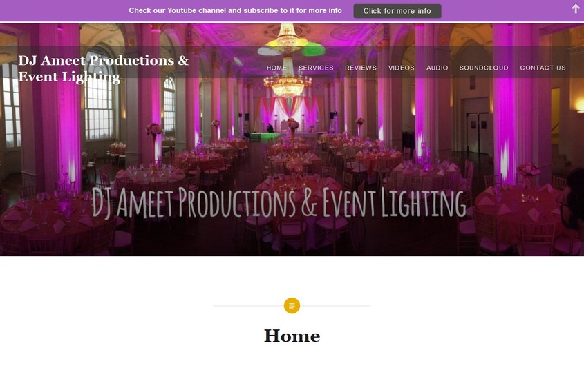 DJ Ameet wedding vendor photo