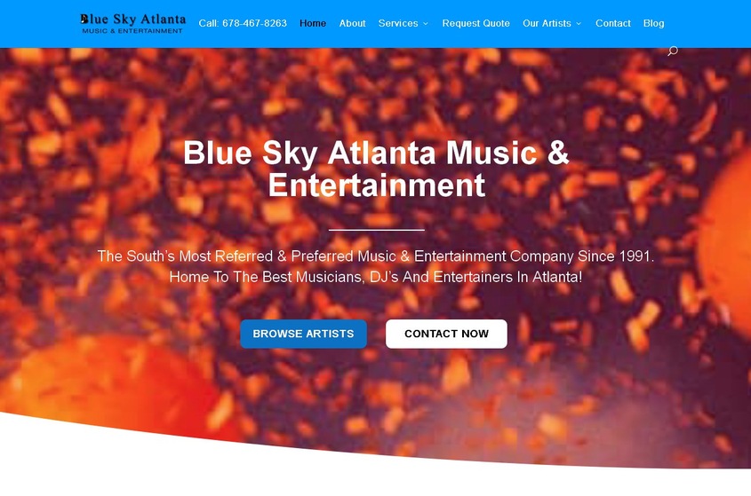 Blue Sky Atlanta Music & Entertainment wedding vendor photo