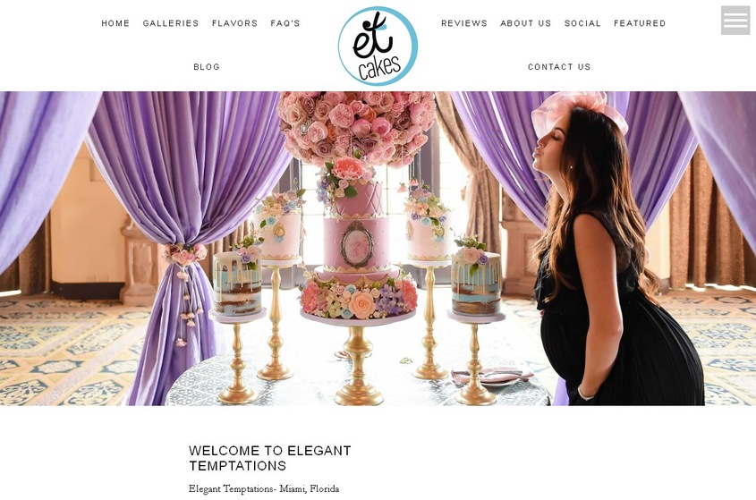 Elegant Temptations Cakes wedding vendor photo