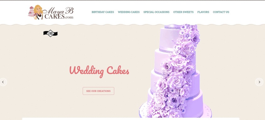 Maya B Wedding & Specialty Cakes wedding vendor photo