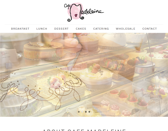 Cafe Madeleine wedding vendor photo