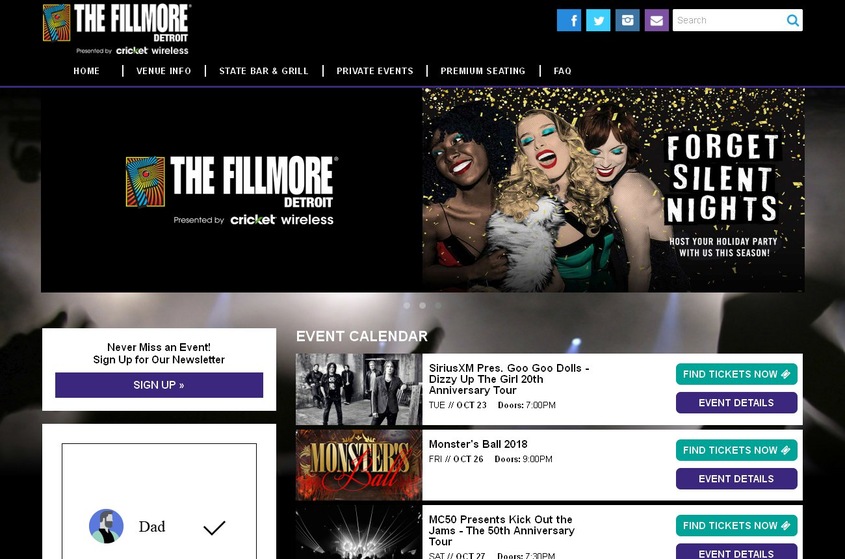 The Fillmore Detroit wedding vendor photo