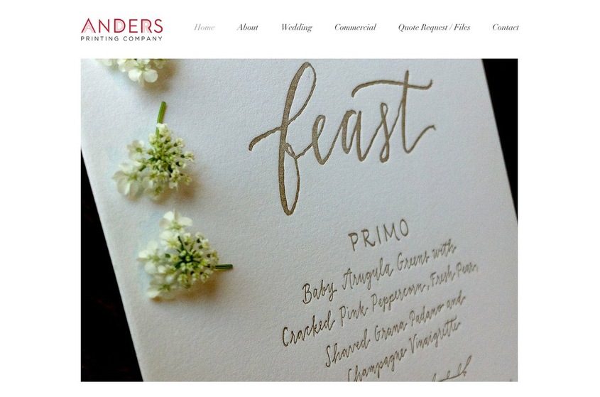 Anders Printing Co wedding vendor photo
