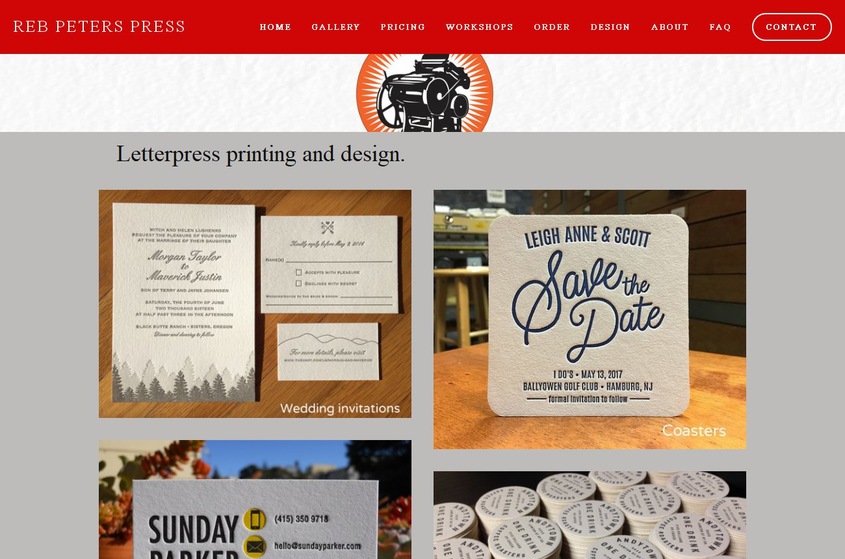 Reb Peters Press wedding vendor photo