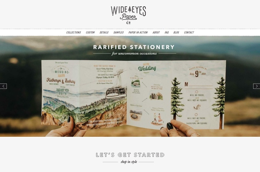 Wide Eyes Paper Co wedding vendor photo
