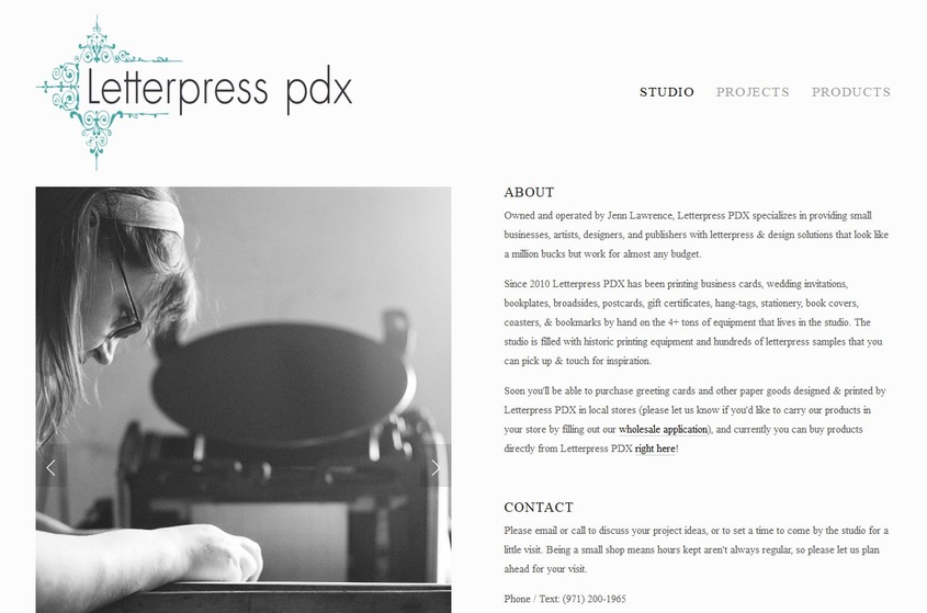 Letterpress PDX wedding vendor photo