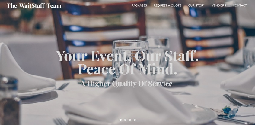 The WaitStaff Team wedding vendor photo
