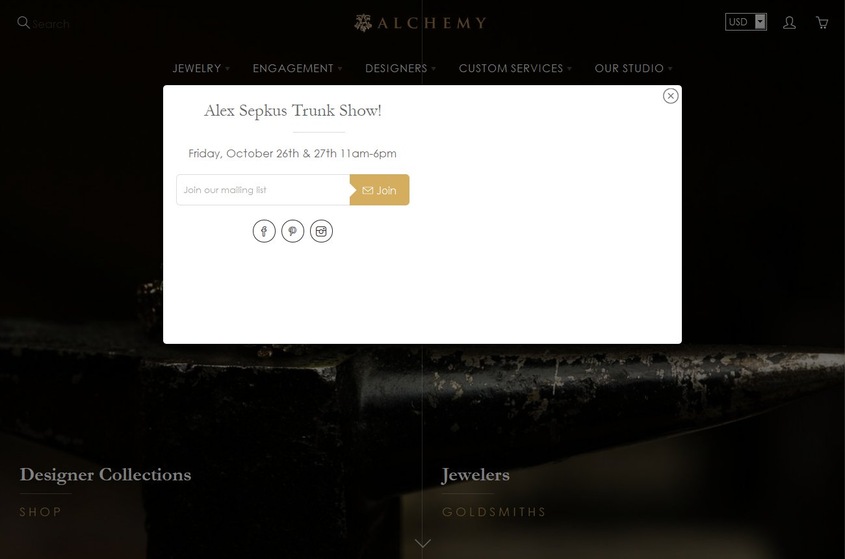 Alchemy Jeweler wedding vendor photo