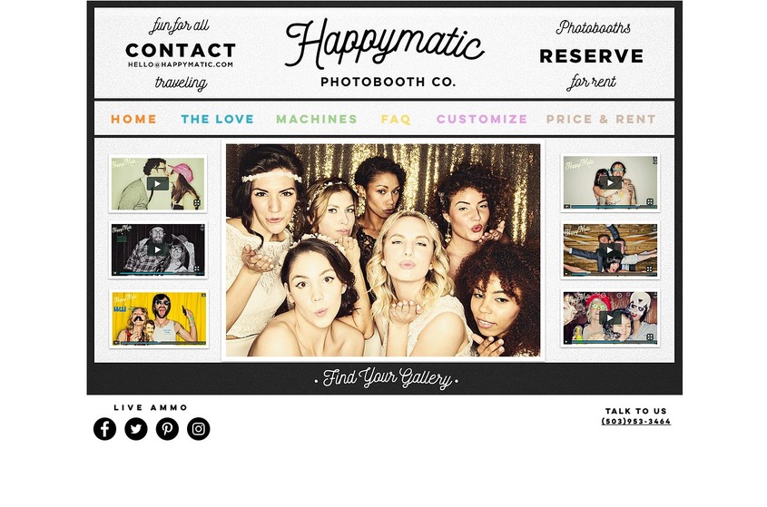 Happymatic Photobooth Co. wedding vendor photo