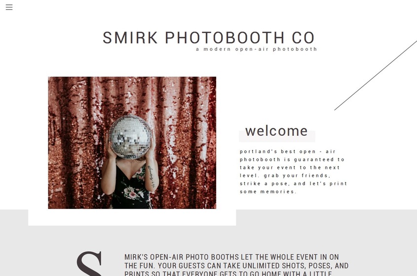 Smirk Photobooth Co wedding vendor photo