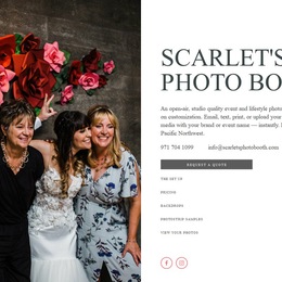 Scarlet's Photo Booth photo