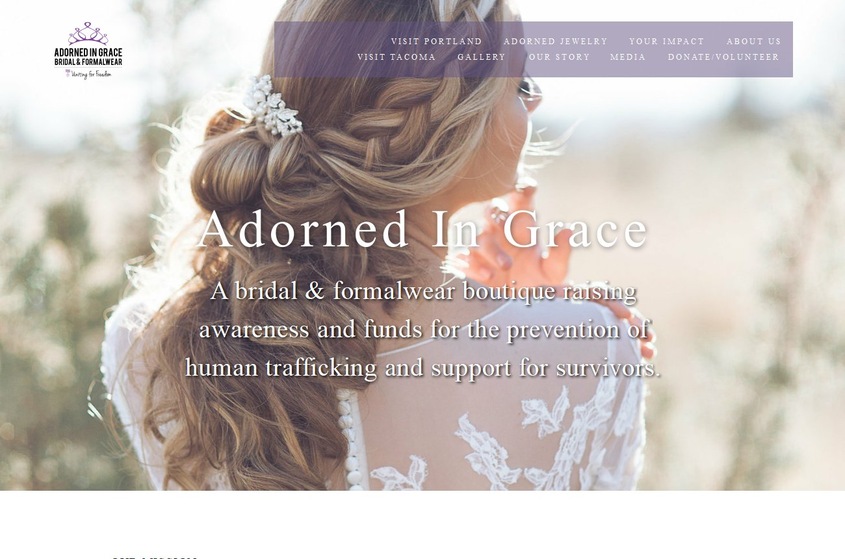 Adorned In Grace Bridal and Formalwear Shop wedding vendor photo