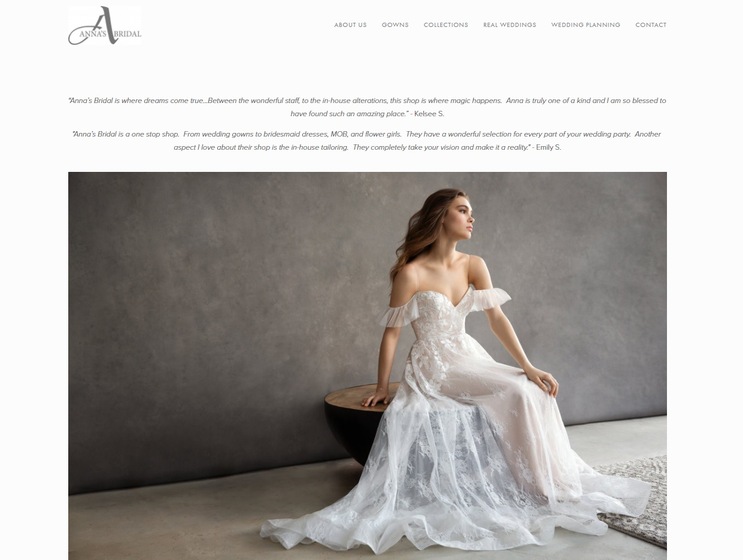 Anna's Bridal Boutique wedding vendor photo