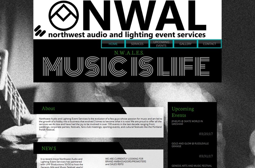 Northwest Audio and Lighting Event Services wedding vendor photo
