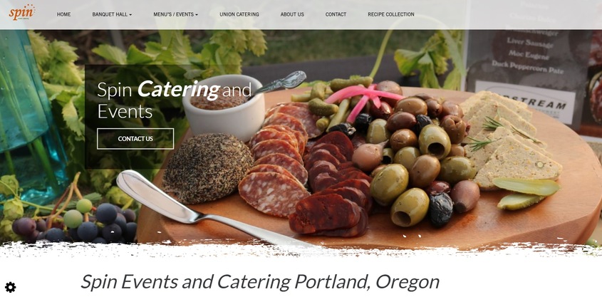 Spin Events and Catering wedding vendor photo