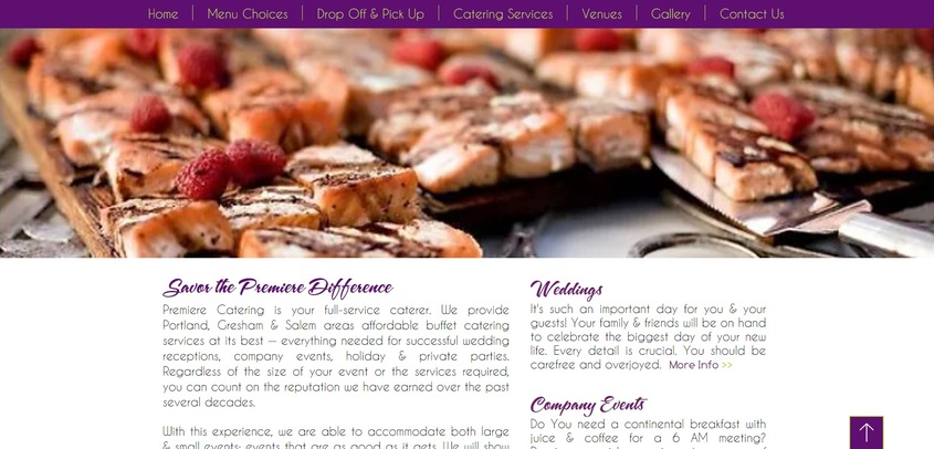 Premiere Catering wedding vendor photo