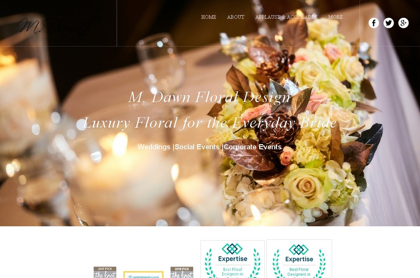 M. Dawn Floral Design wedding vendor photo