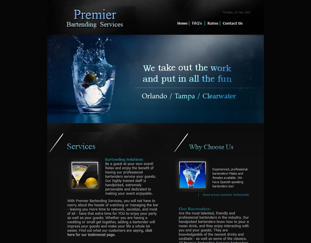 Premier Bartending Services wedding vendor photo