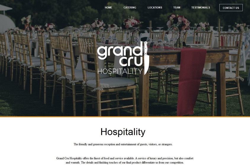 Grand Cru Hospitality wedding vendor photo