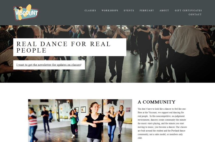 The Viscount Dance Studio wedding vendor photo