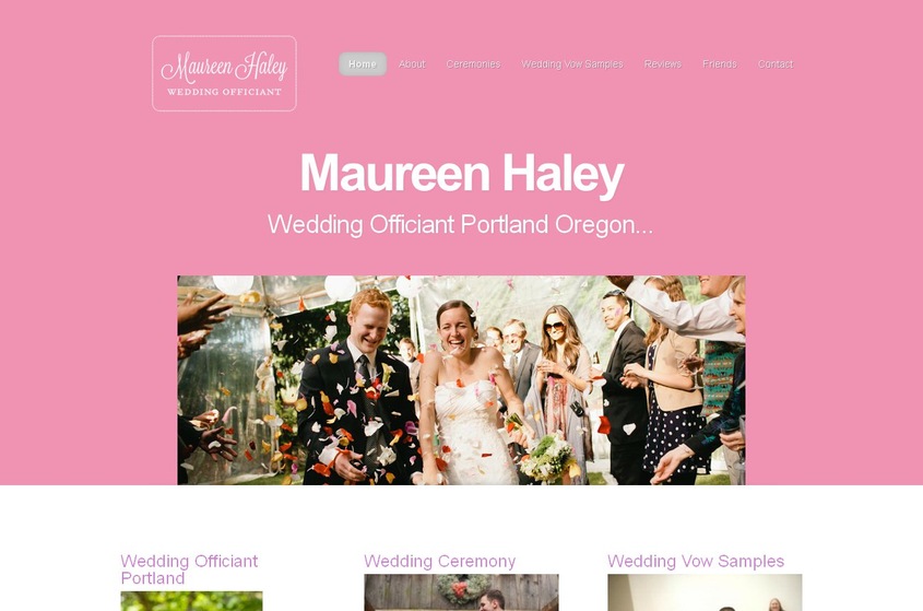 Maureen Haley wedding vendor photo