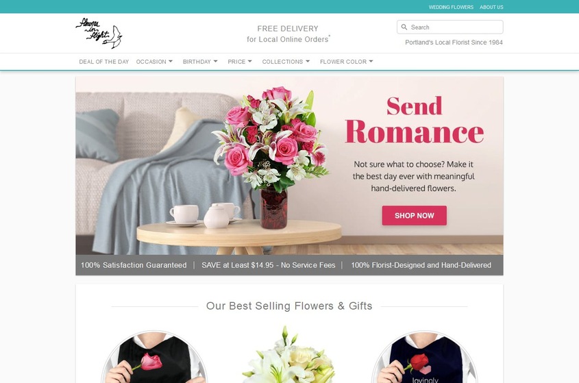 Flowers In Flight wedding vendor photo