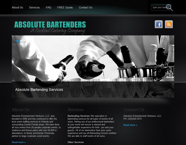 Absolute Bartenders wedding vendor photo