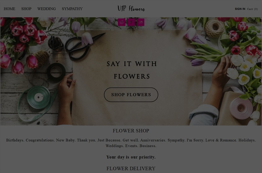 Vip Flowers wedding vendor photo