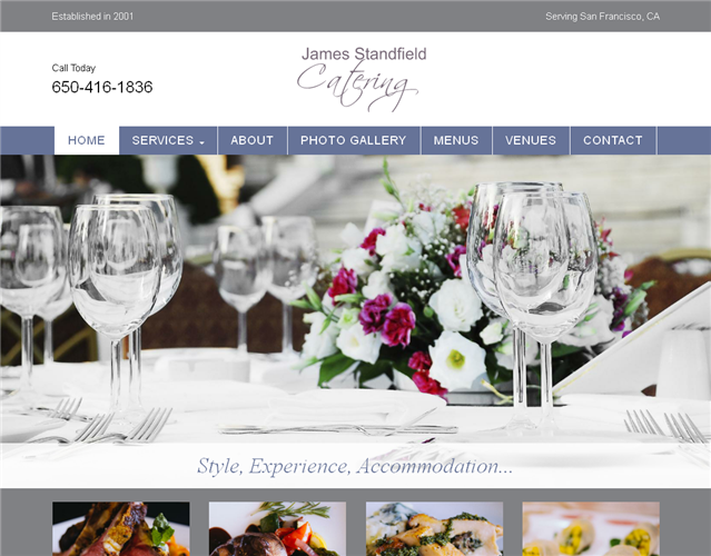 James Standfield Catering wedding vendor photo