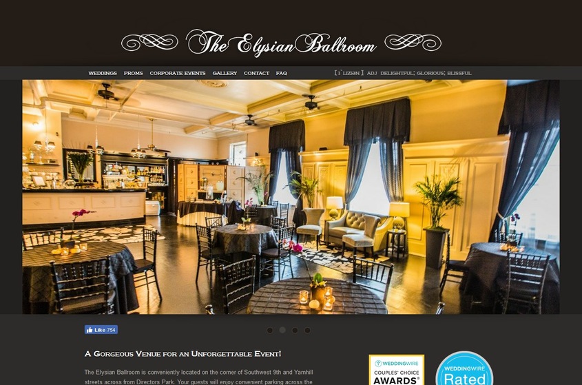 Elysian Ballroom wedding vendor photo