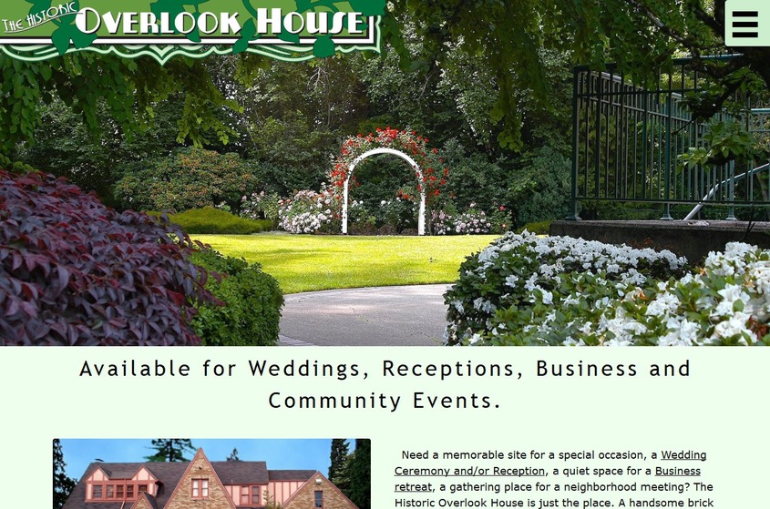 Historic Overlook House wedding vendor photo