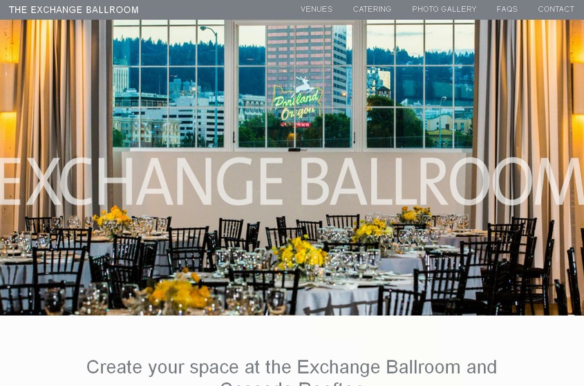 Exchange Ballroom wedding vendor photo