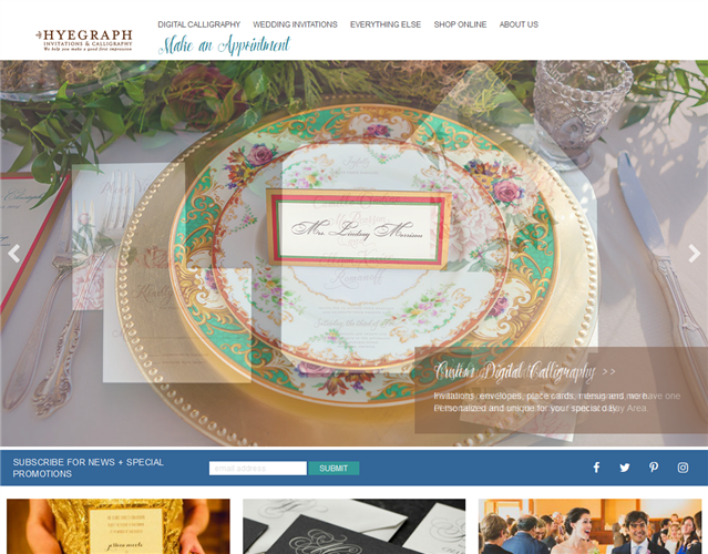 Hyegraph wedding vendor photo