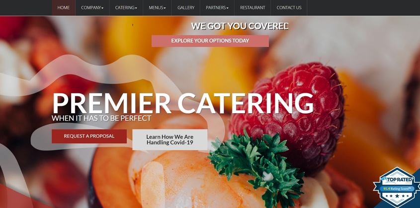 Thomas's Catering  wedding vendor photo