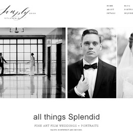 Photo of Simply Splendid, a wedding photographer in Portland