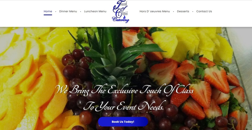 Touch of Class Catering wedding vendor photo