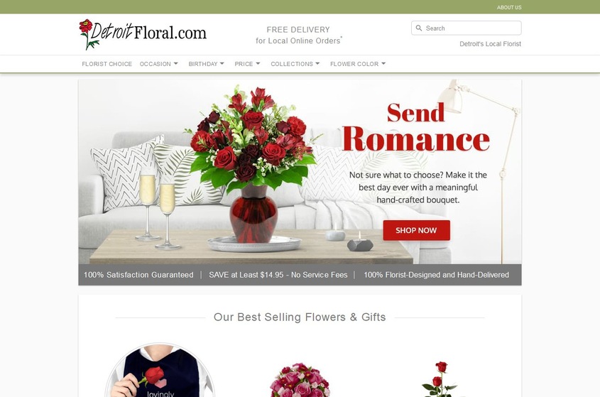 Detroit Floral wedding vendor photo