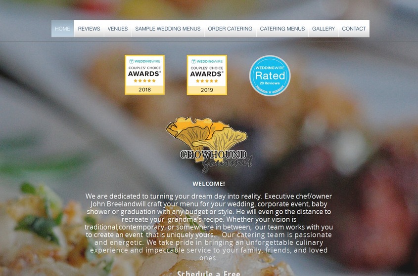 Chowhound Gourmet wedding vendor photo