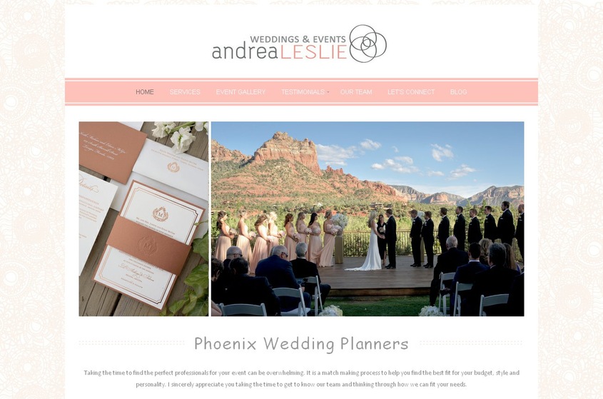 Andrea Leslie Weddings and Events wedding vendor photo