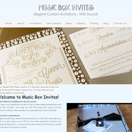Photo of Music Box Invites, a wedding stationery in Orlando