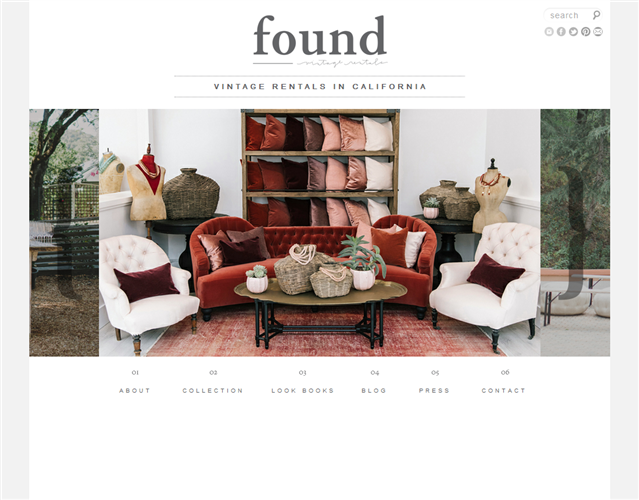 Found Vintage Rentals wedding vendor photo