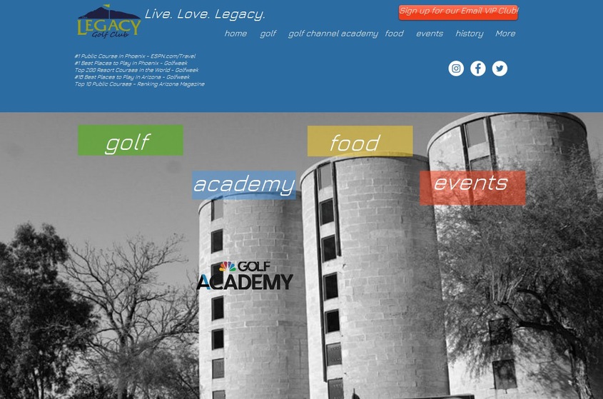 Legacy Golf Club wedding vendor photo