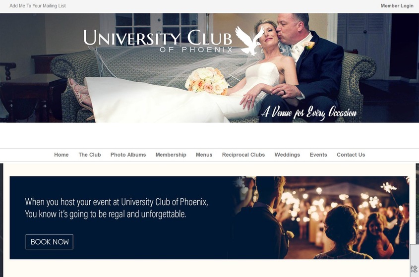 University Club of Phoenix wedding vendor photo