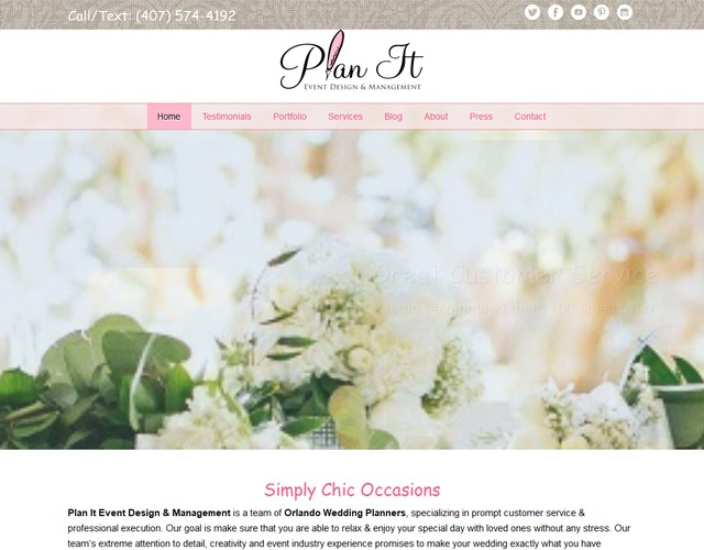 Plan It Event Design wedding vendor photo