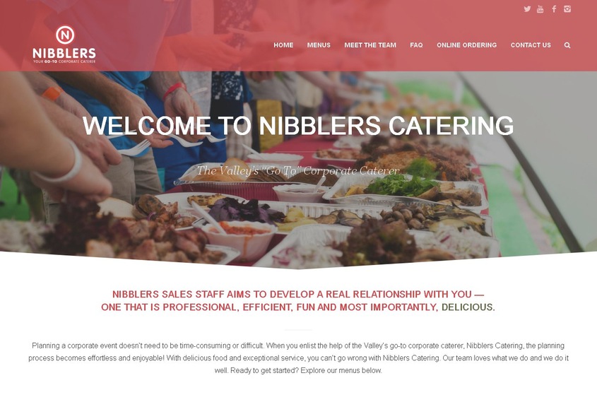 Nibblers Catering wedding vendor photo