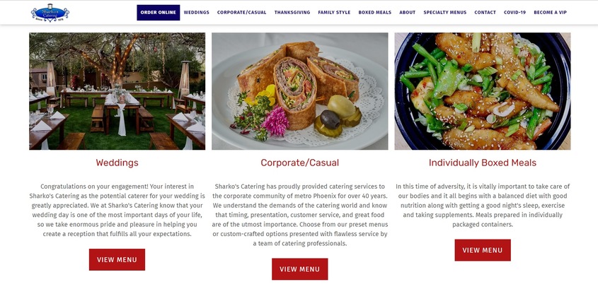 Sharko's Catering wedding vendor photo