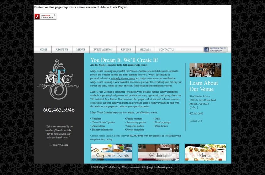 Magic Touch Catering wedding vendor photo